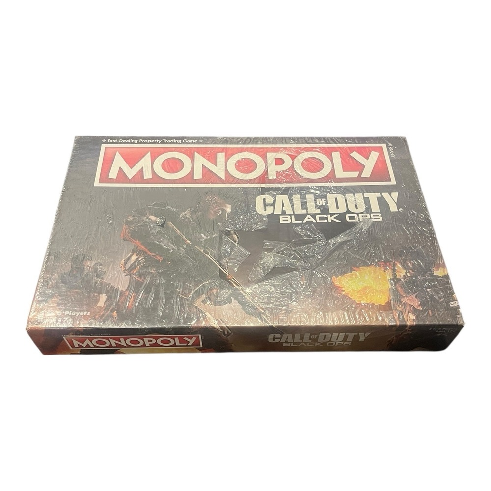 Monopoly Call of Duty Black Ops Edition 2018 Factory Sealed NIB